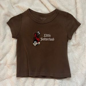 Brandy Melville brown top